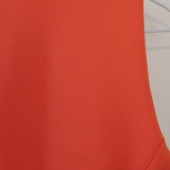 NWOT Calvin Klein Orange Dress Size 4 - Picture 4 of 4
